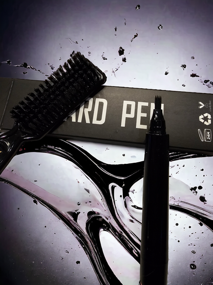 Beard Filler Pen ➕ Brush Set