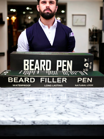 3 Beard Filler Pens + 1 Free Beard Pen Filler & Brush