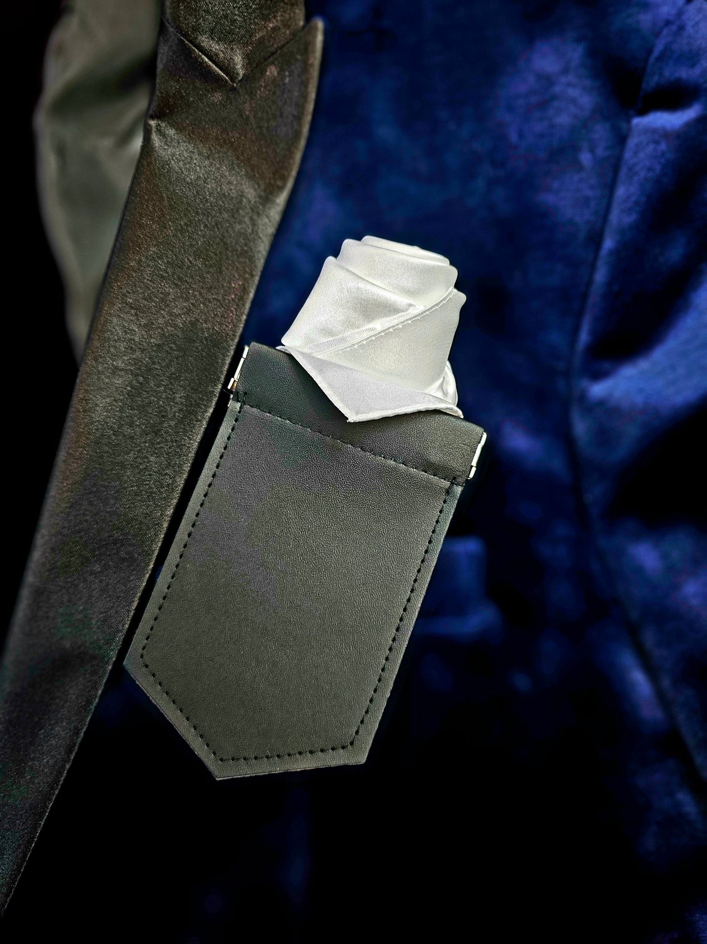 Luxury Pocket Square Holder for Suit & Sport Coat
